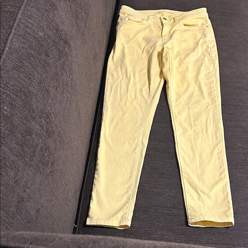Michael Kors Yellow Pants